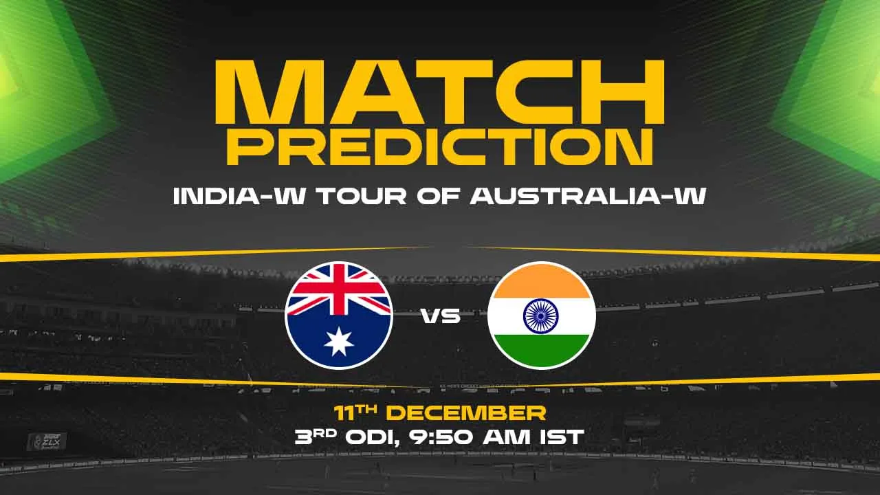 AUS-W vs IND-W 3rd ODI, Match Prediction- Who Will Win Today?